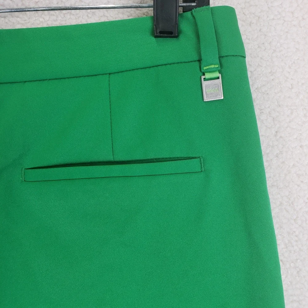 Hugo Boss Hayler 5 Shorts Mens 36 Green Golfcore Performance Luxury Sport